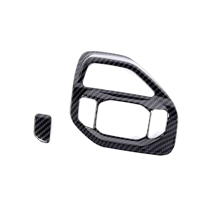 Console 4WD Drive Mode Switch Cover Trim for Ram 1500 2019-2024 Interior Accessories ABS Carbon Fib