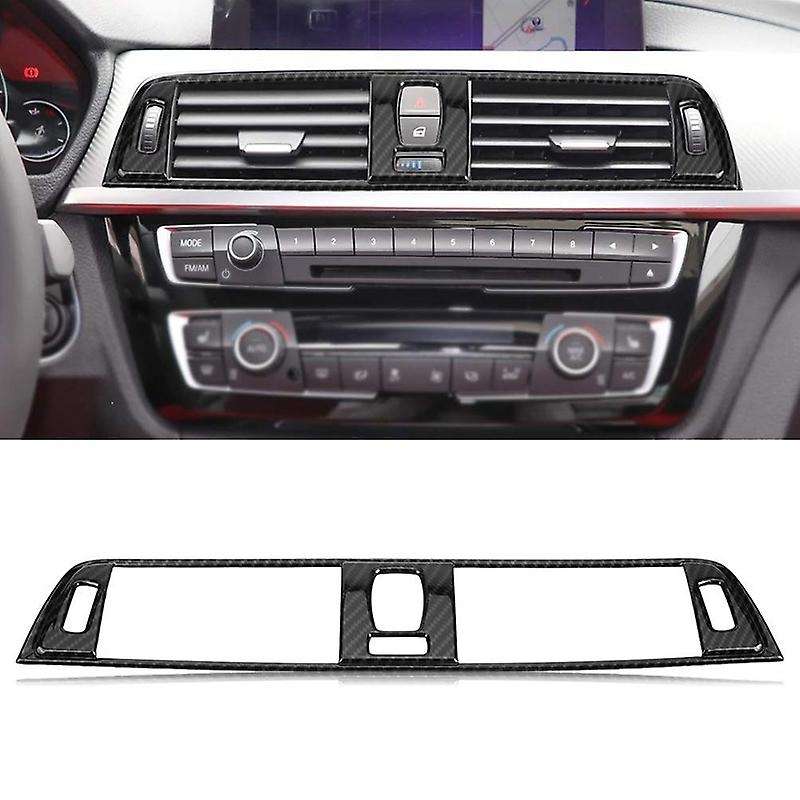 Console Air Vent Cover Trim Central Control Panel Air Conditioning Outlet Vent Covers Frame for 3 Se