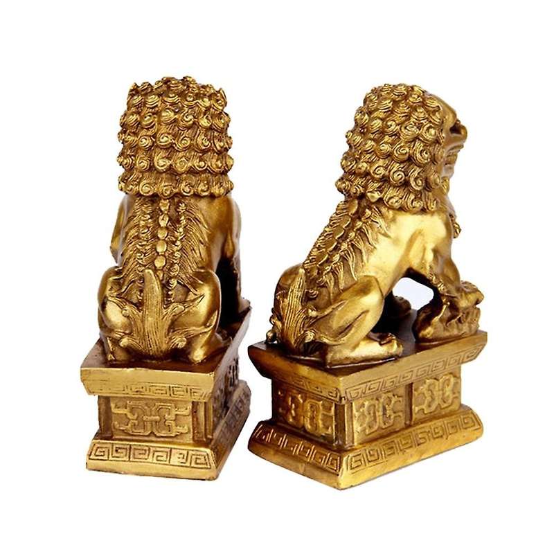 Consecrated Lucky Ornaments Town House Huasha Ornaments Home Furnishing Feng Shui Ornaments