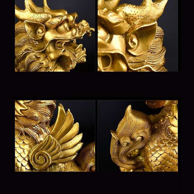 Consecrated Lucky Ornaments Town House Huasha Ornaments Home Furnishing Feng Shui Ornaments