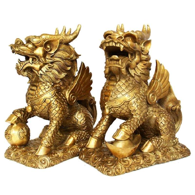 Consecrated Lucky Ornaments Town House Huasha Ornaments Home Furnishing Feng Shui Ornaments