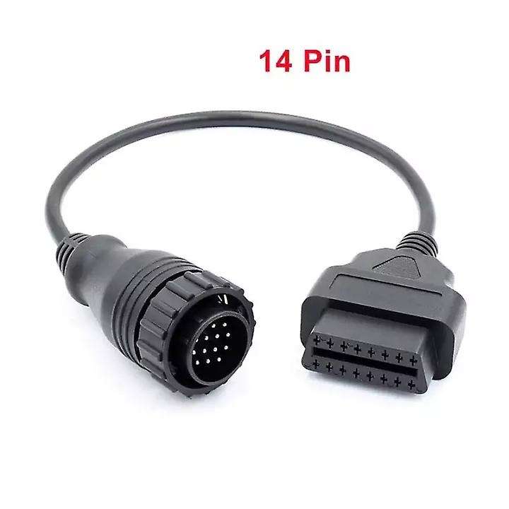 Connector for Sprinter 14 Pin to 16 Pin to OBD2 Car Adapter Connector Cable Diagnostic Tool