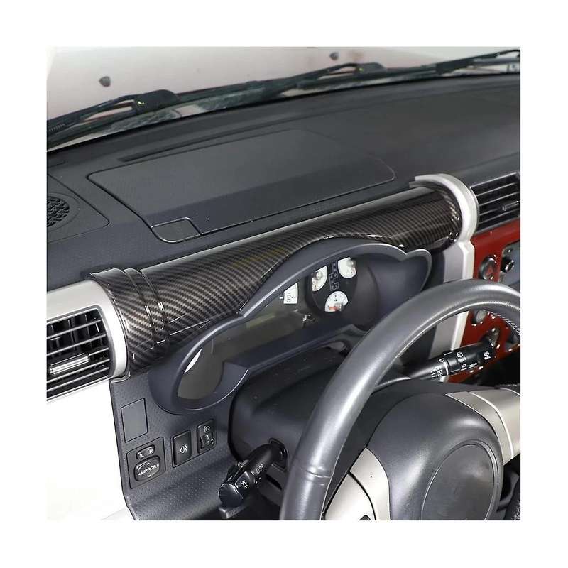 Console Dashboard Cover Frame for Cruiser 2007-2021 Accessories, ABS Carbon Fiber
