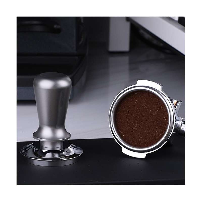 Constant Pressure Coffee Tamper 51mm Espresso Distributor Stainless Steel Force Powder Hammer Coffe