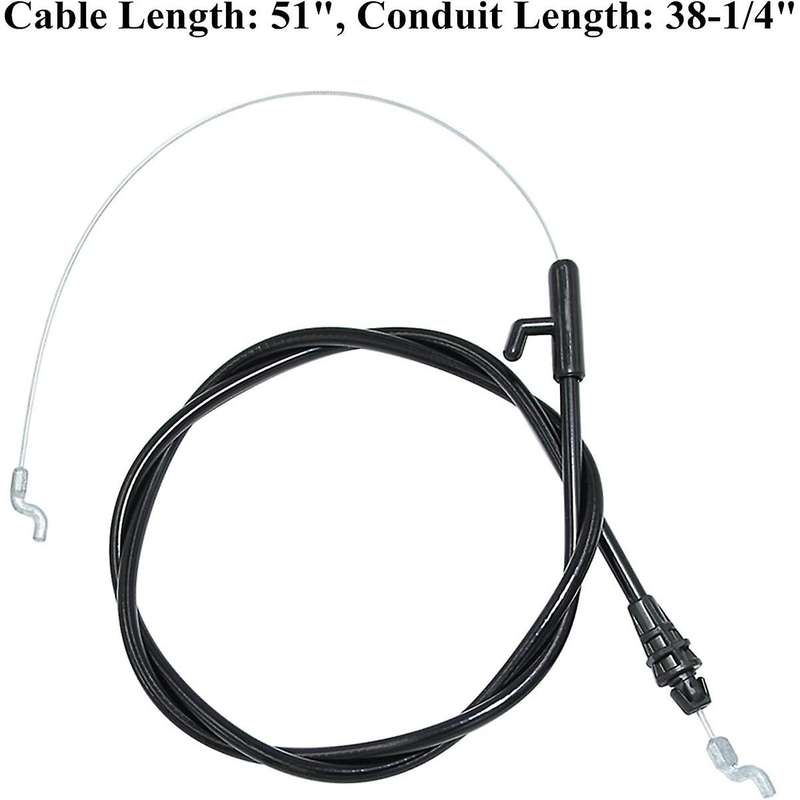 Control Cable Replace 746-04661A, 946-04661 for , , , , Yard Man Yard Machines Lawn Mowers