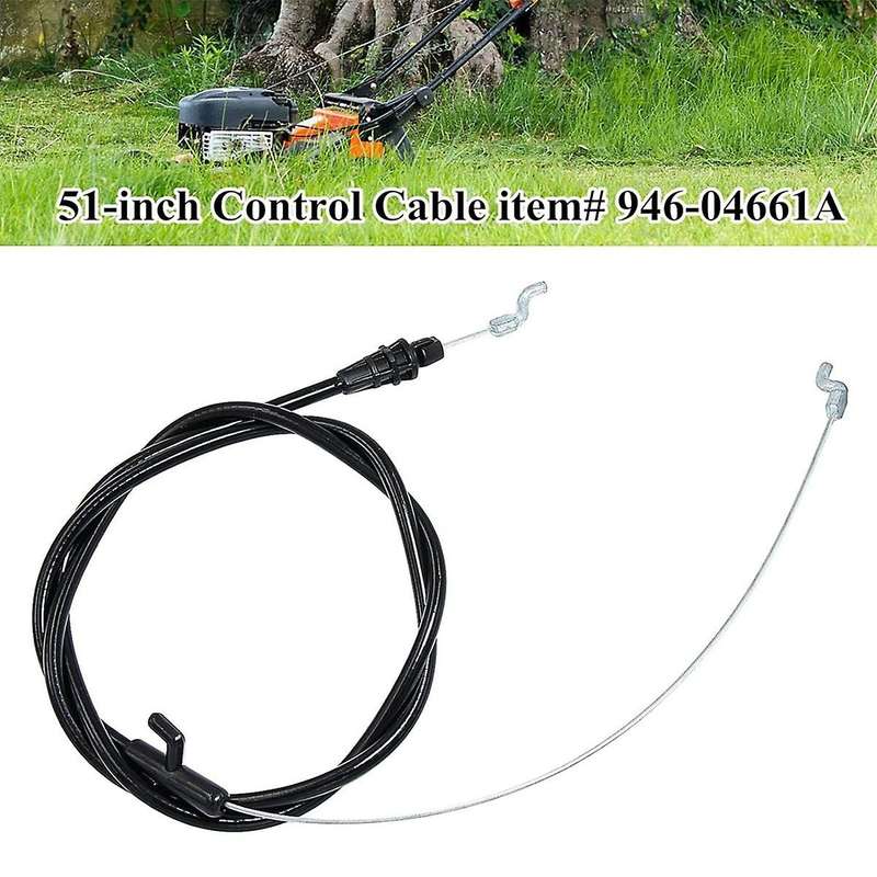 Control Cable Replace 746-04661A, 946-04661 for , , , , Yard Man Yard Machines Lawn Mowers