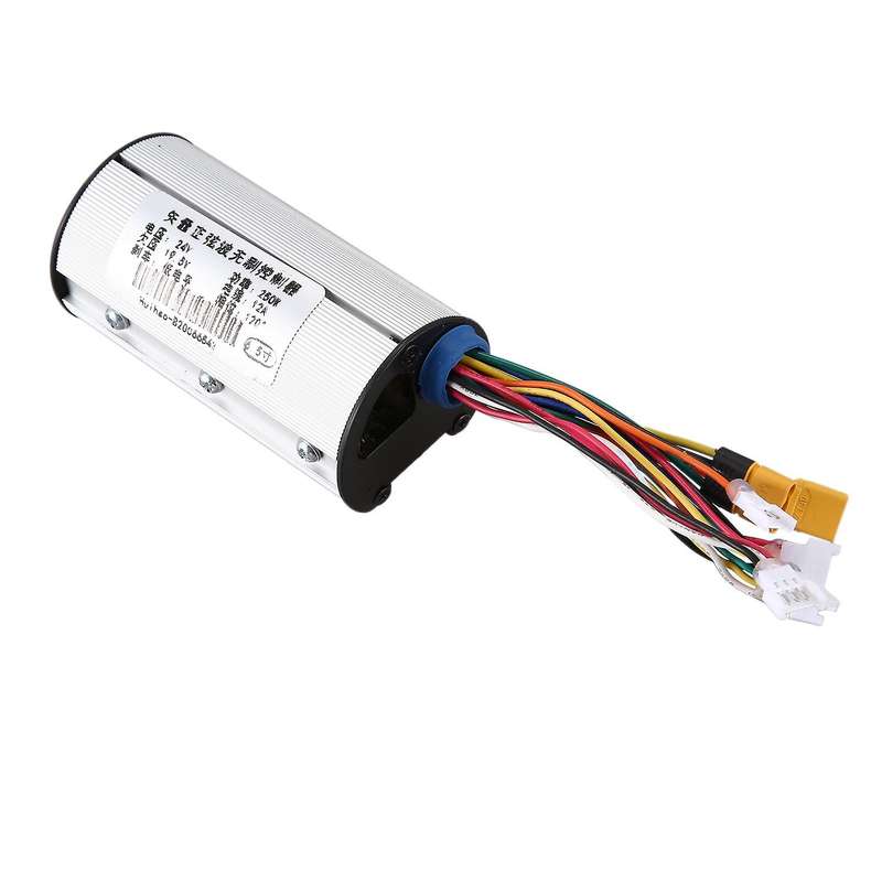 Controller Brake Lcd Display 24v 250w Electric Scooter Controller Brushless Motor Electric Bicycle A