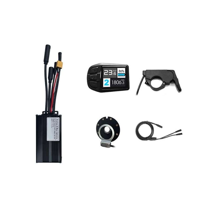 Controller System 26a 36v/48v 500w/750w Motor Ukc3 Color Screen Instrument with Universal Controlle