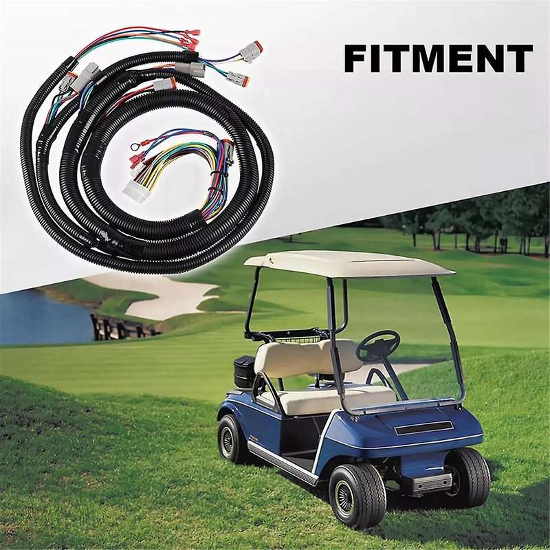 Controller Wire Harness Set for Golf Cart Club Car -Black 1510A-5251 Controller 102196601