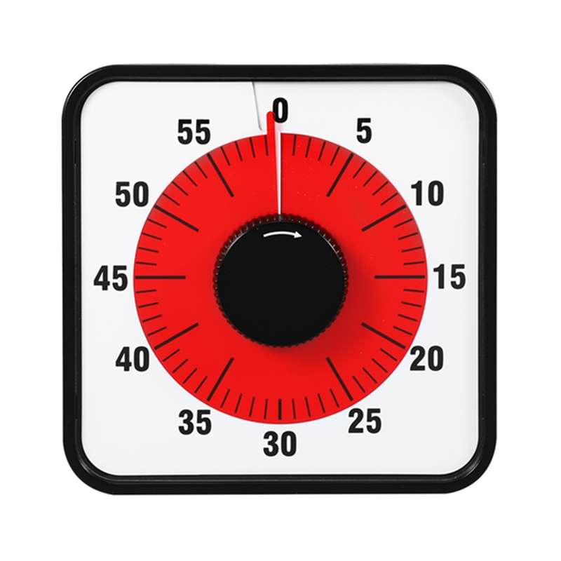 Vision Timer 60 Timing Hind Leg Stand Countdown Clock Kitchen Baking Timer for Classrooms Or Meetin