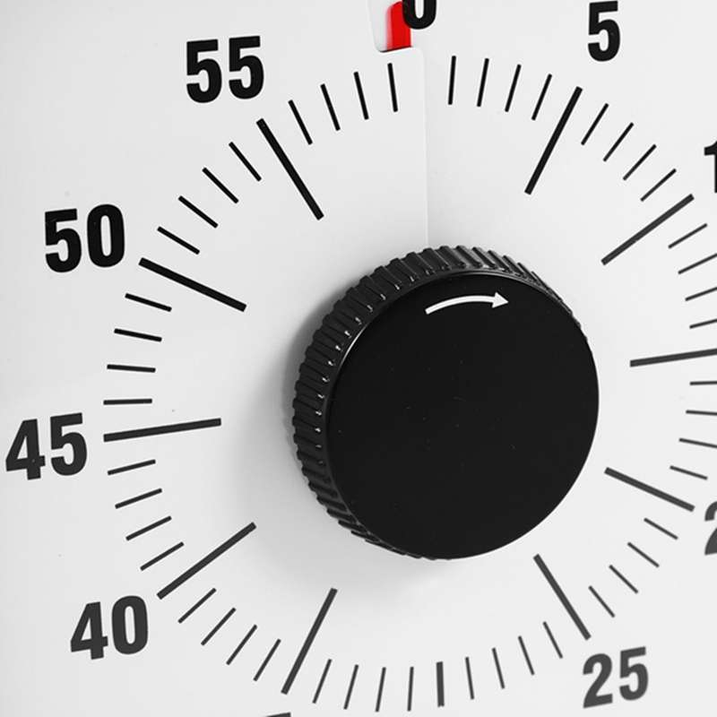 Vision Timer 60 Timing Hind Leg Stand Countdown Clock Kitchen Baking Timer for Classrooms Or Meetin