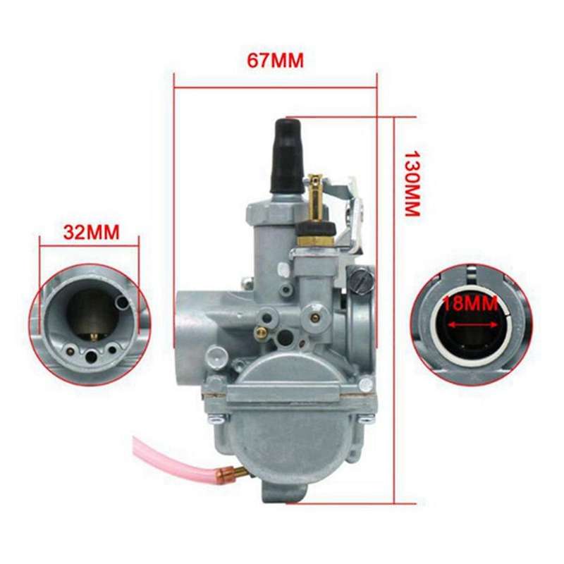Vm18mm Motorcycle Carburetor Vm18-144 1002-0046 Geniune Vm 18mm Round Slide Carburetor