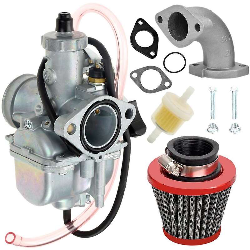 VM22 26mm Carburetor Air Filter Intake Pipe Kit for Mikuni 110Cc 125Cc 140Cc Pit Dirt Bike Pitpro A