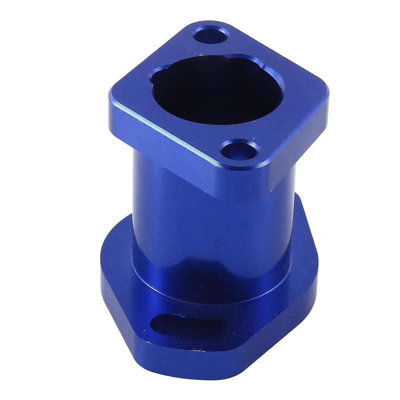VM22 Blue Carburetor Connector Port Intake Manifold Carburetor Adapter Auto Supplies