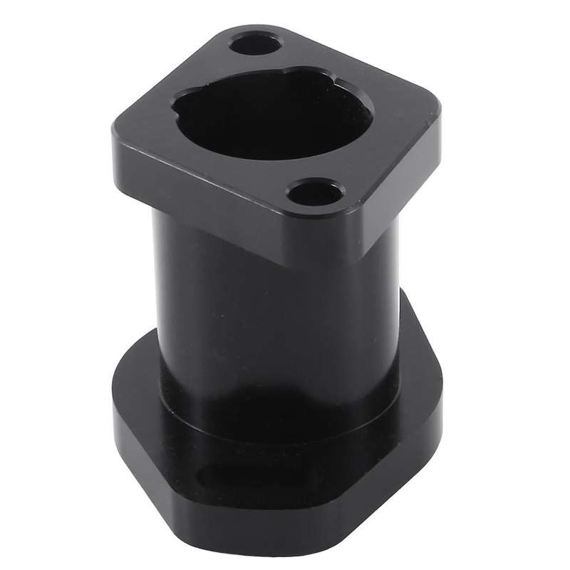 VM22 Black Carburetor Connector Port Intake Manifold Carburetor Adapter Auto Supplies