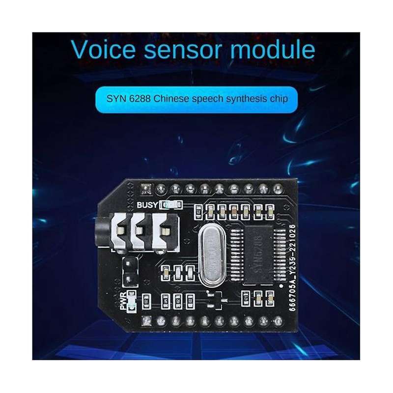 Voice Sensor Module Intelligent Voice Transmission Control Module Assembly Electronic Accessories Ex