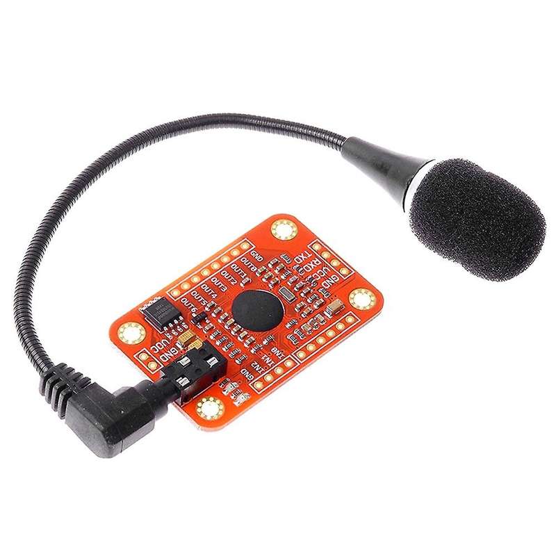 Voice Recognition Module V3 Speed Recognition Compatible with Ard for Support 80 Kinds of Voice Sou