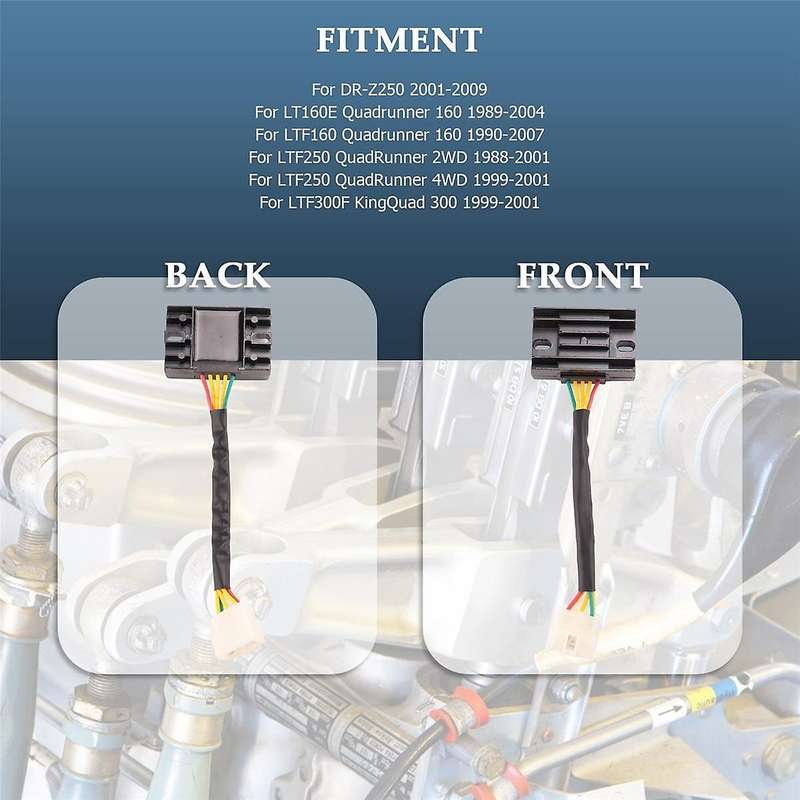 Voltage Regulator Rectifier for -Z250 -F160 -F250 -F300 LT160E -4WD -F4WDX Quad Runner