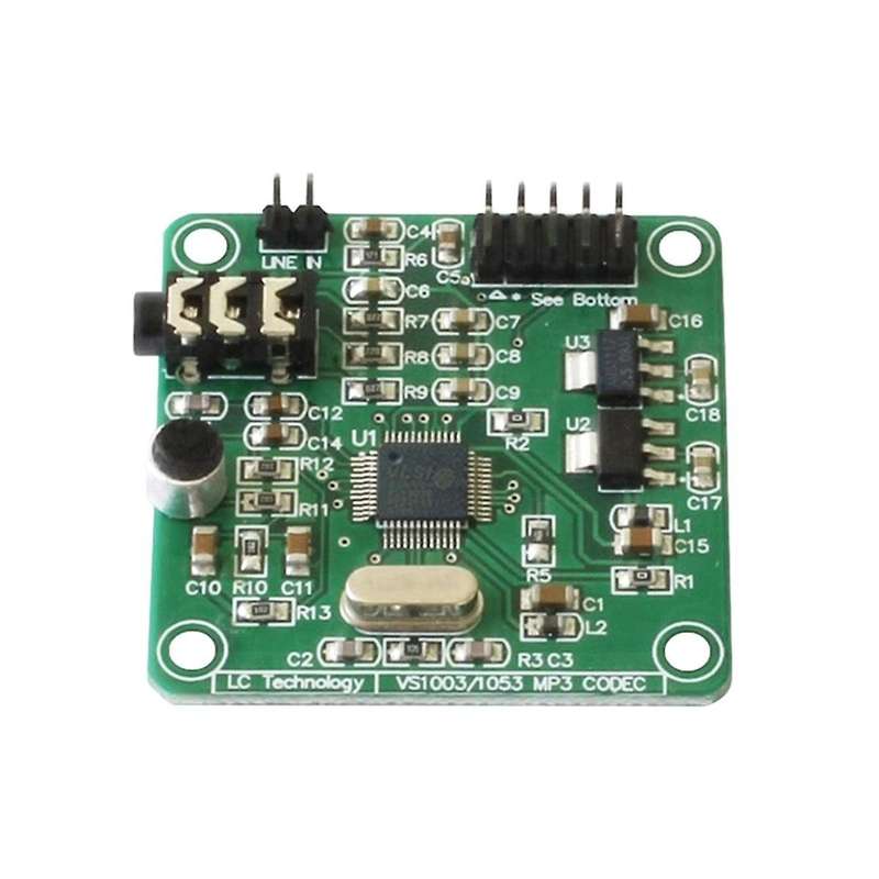 VS1003 Module MP3 Playback Audio Decoding Onboard Microphone Multifunction Convenience Module