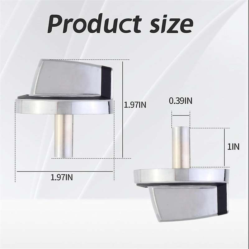 W10284885 Stove Control Knob Compatible with for Range Oven Burner, Replacements Part WPW10284885, (