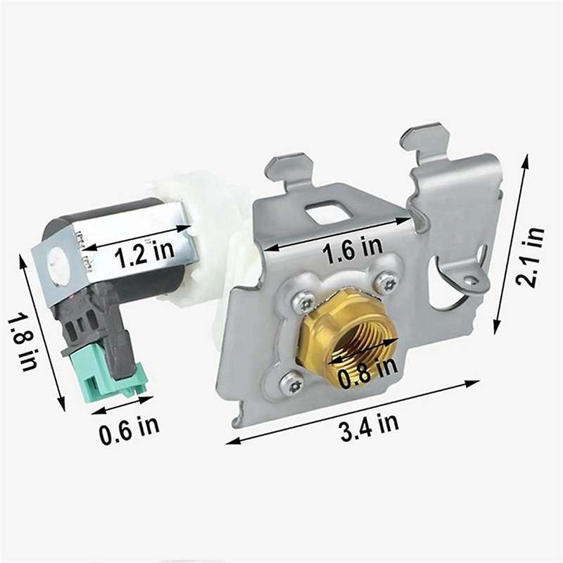 W10158389 Dishwasher Water Inlet Valve for Dishwasher Water Valve Parts 8558986 AP6015932 PS11749213