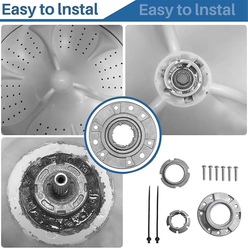 W10324651 Hub Washers Replacement Kit for W10291415, W10291417, W10291416, EA2581262, PS2581262, AH2