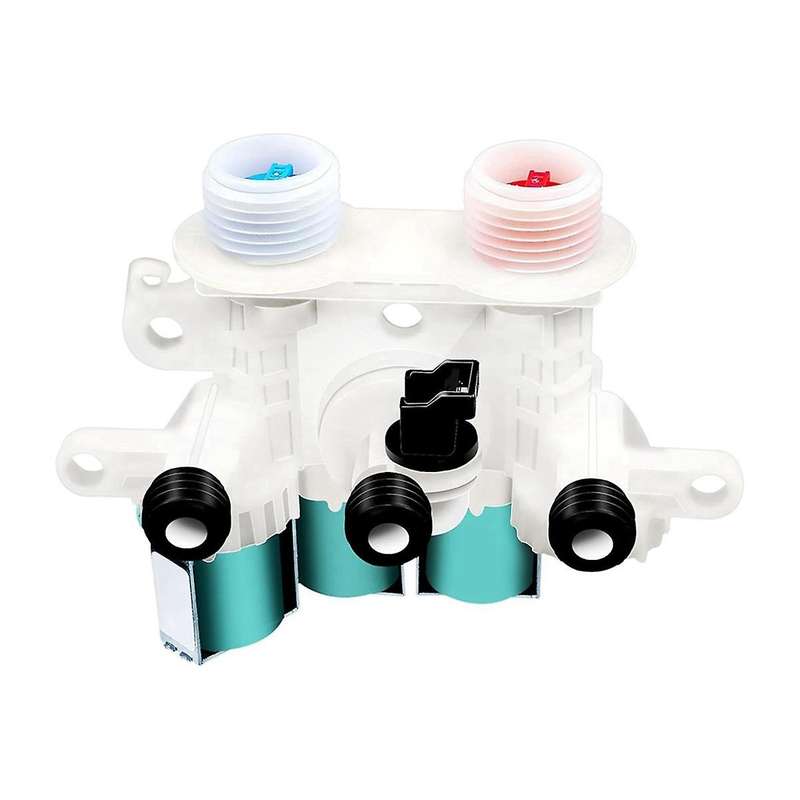 W11096268 W11220230 Water Inlet Valve for Whirl-Pool Ken-More Washing Machine W10632527 W10758829 W1