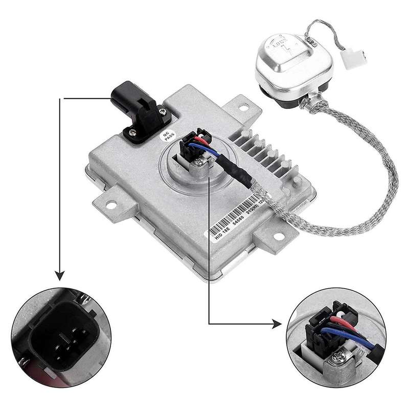 W3T10471 X6T02991 33119-S0K-A10 HID Headlight Ballast with Igniter and D2S Bulb for TL TSX S2000 Acc