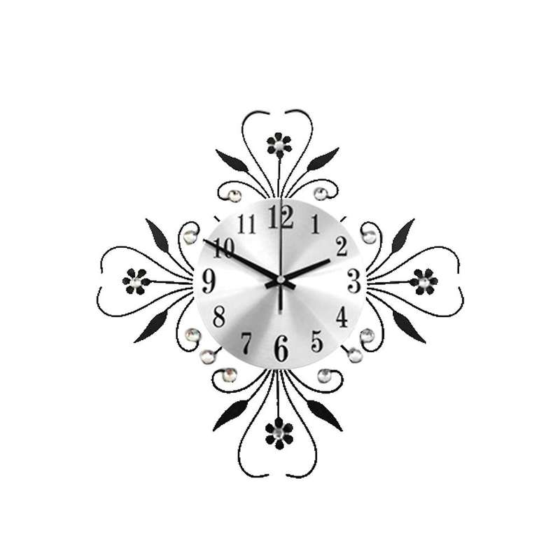 Wall Clock Clock European Style Static Trumpet Modern Quartz Wall Clock