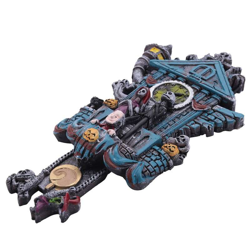 Wall Clock Wall Clock Christmas Wall Clock Ornaments Resin Crafts Statue