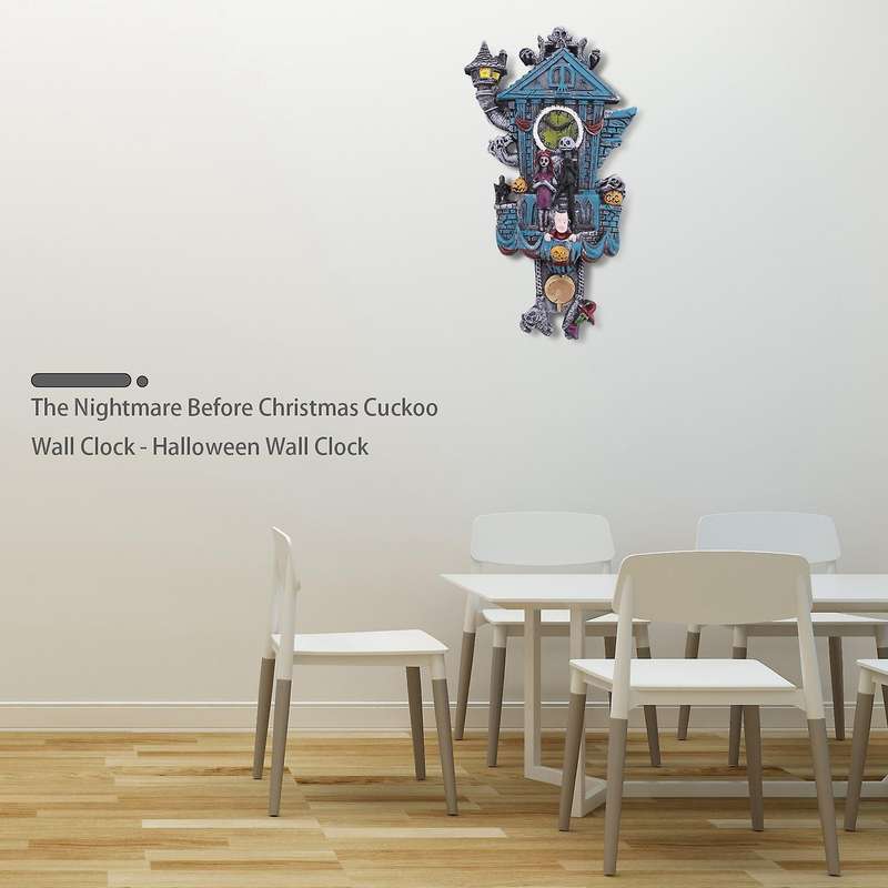 Wall Clock Wall Clock Christmas Wall Clock Ornaments Resin Crafts Statue
