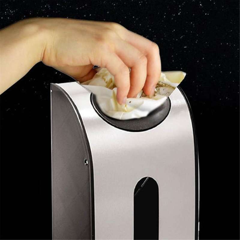 Wall Mount Plastic Bag Organizer,Durable Plastic Grocery Bag Saver,Kitchen Grocery Plastic Bag Hold