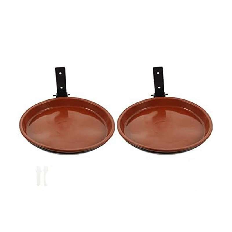 Wall Mounted Bird Feeder Farm Bird Feeder Hanging Bird Bath Bird Container Bird Bath Deck Bowl Platf