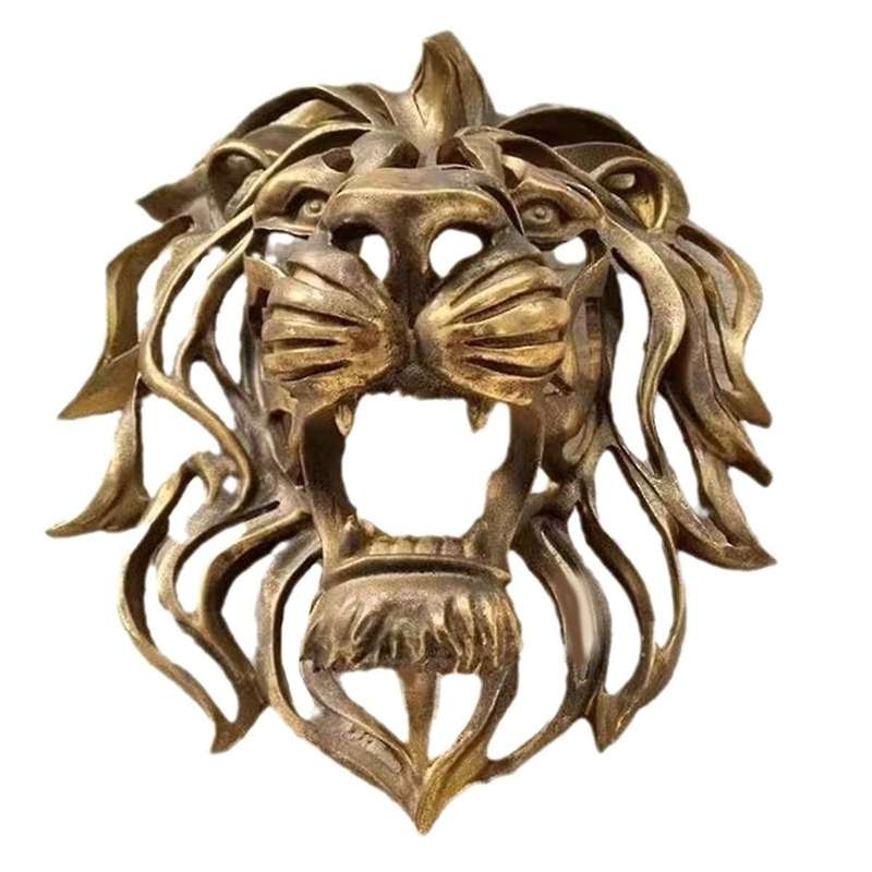 Wall Mounted Art Sculpture Gold Resin Art Wall Luxury Decor Art Wall Hanging