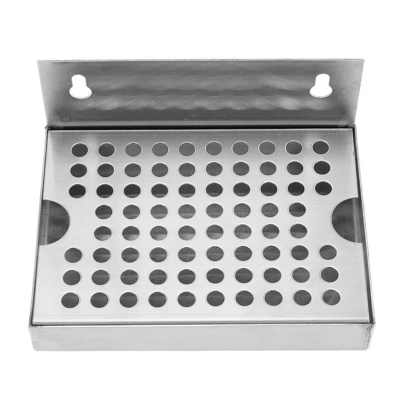Wall Mount Beer Tray No Drain 304 Stainless Steel Homebrew Kegging Beer