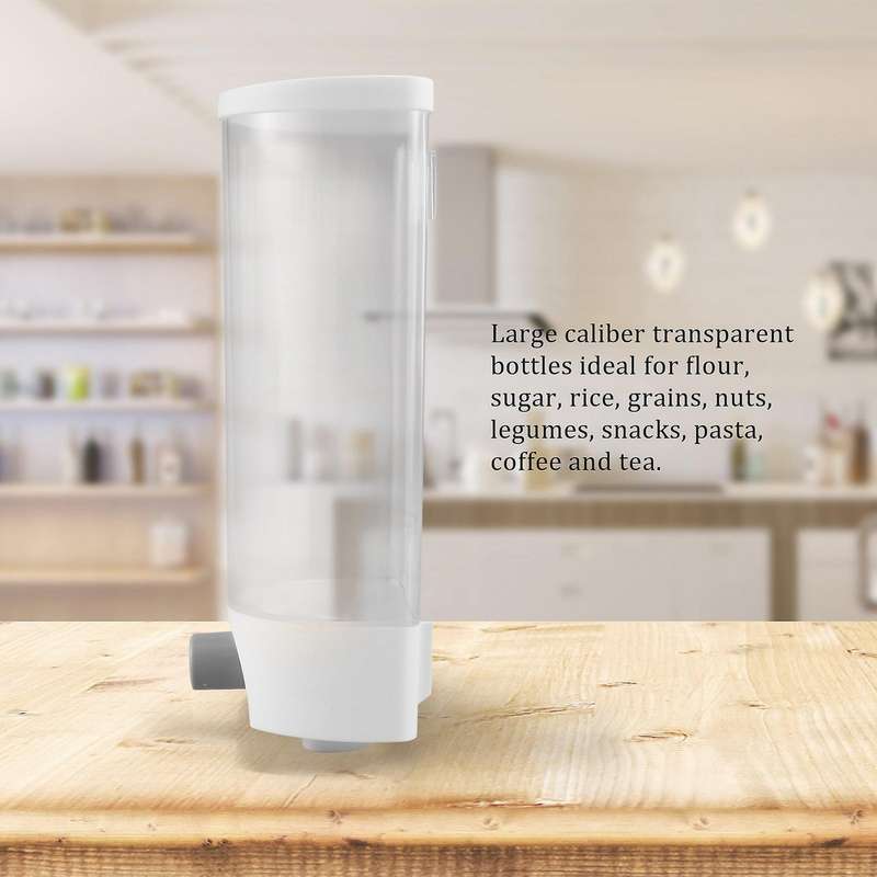 Wall-Mounted Miscellaneous Grains Tank Transparent Pressed Snack Dried Fruit Sealed Tank Moisture-P