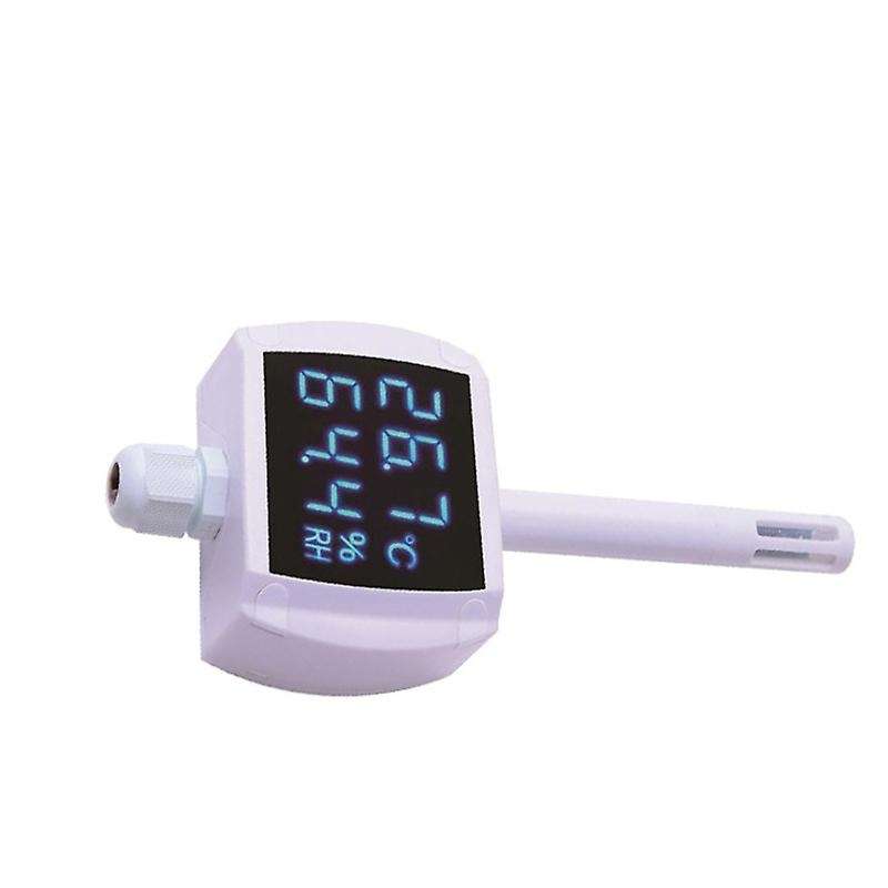 Wall-Mounted Temperature and Humidity Transmitter Duct Sensor