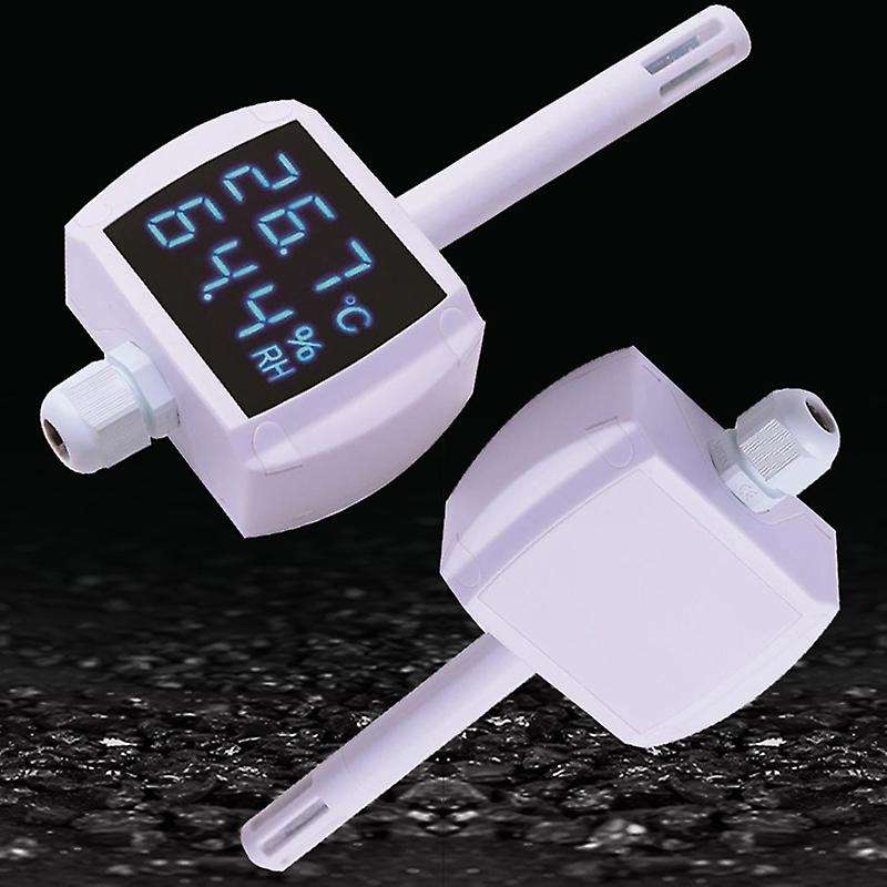 Wall-Mounted Temperature and Humidity Transmitter Duct Sensor