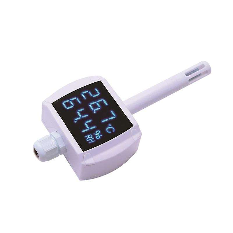 Wall-Mounted Temperature and Humidity Transmitter Duct Sensor