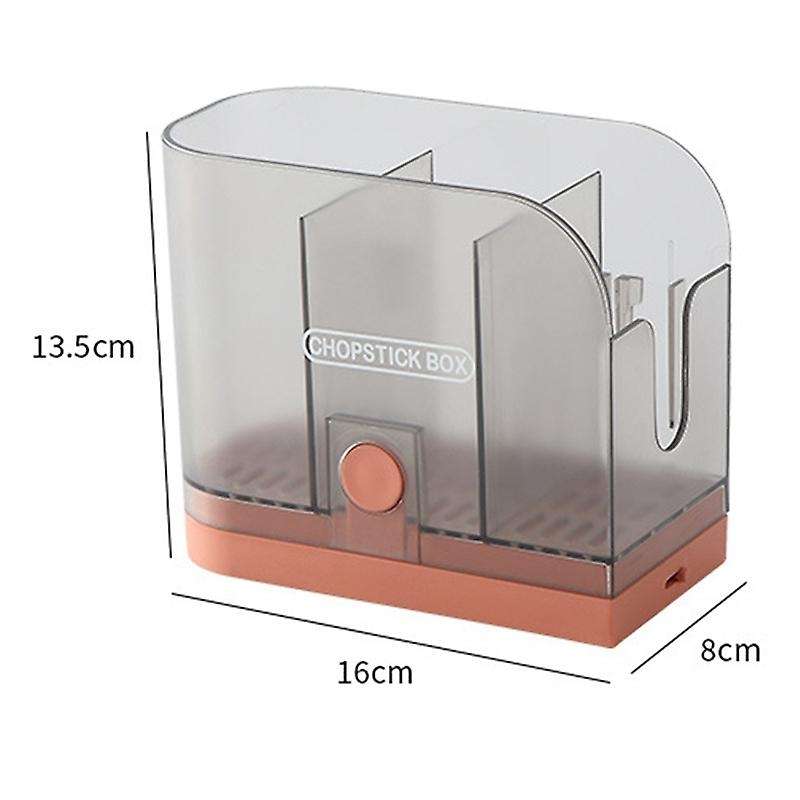 Wall-Mounted Chopstick Holder Kitchen Multi-Function Shelf Free Perforated Chopstick Cage Chopstick