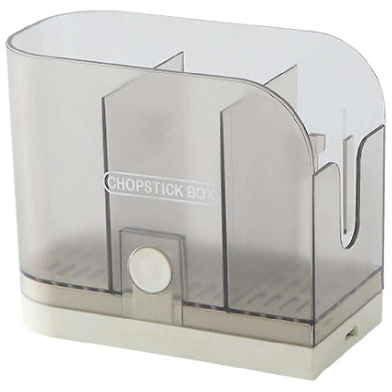 Wall-Mounted Chopstick Holder Kitchen Multi-Function Shelf Free Perforated Chopstick Cage Chopstick