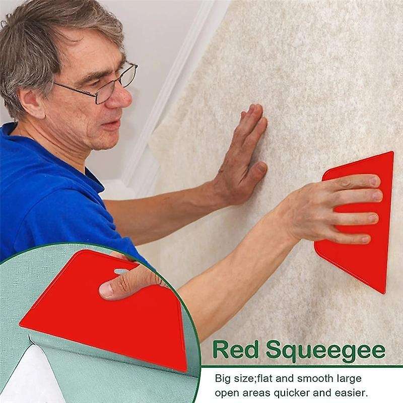 Wallpaper Tool Kit with Squeegee Smoother,Roller,Wallpaper Brush for Wallpaper Hanging,Contact Paper