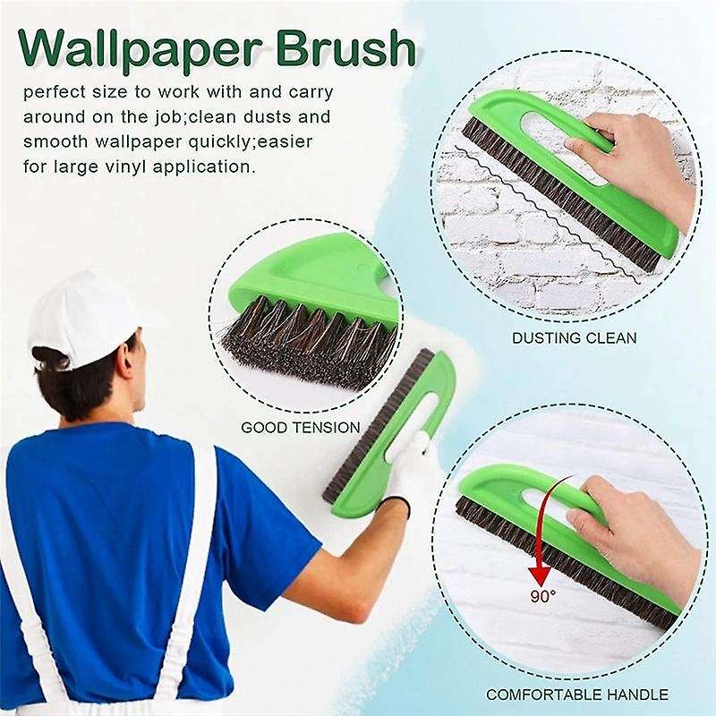 Wallpaper Tool Kit with Squeegee Smoother,Roller,Wallpaper Brush for Wallpaper Hanging,Contact Paper