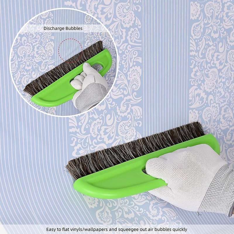 Wallpaper Smoothing Tool Kit Wallpaper Smoothing Brush Wallpaper Squeegee for Vinyl Backsplash Tile