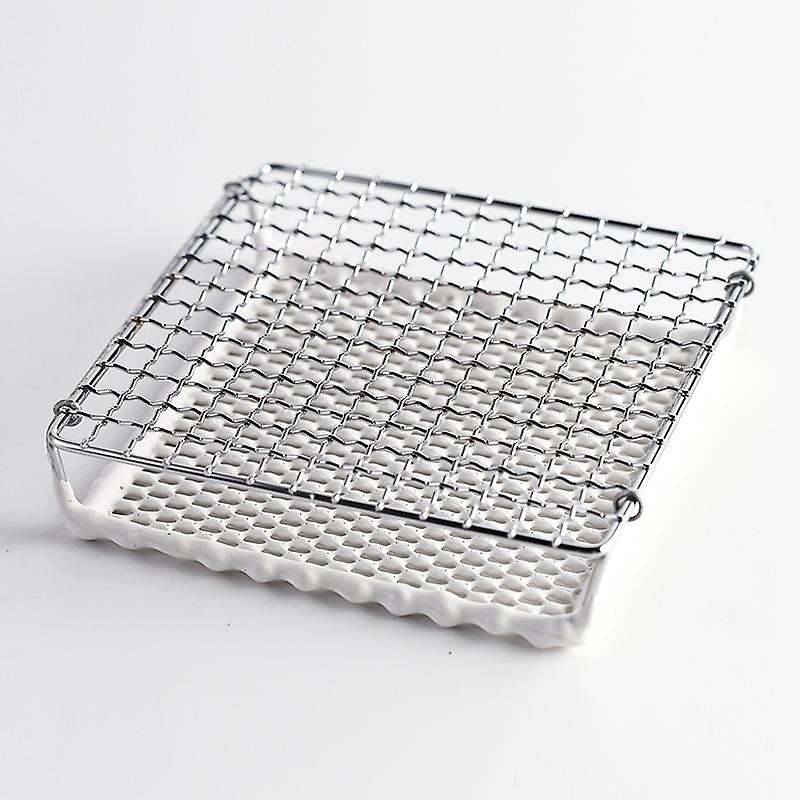 Wannian Barbecue Net Household Stainless Steel Sandwich Barbecue Net Barbecue Fish Barbecue Clip Net