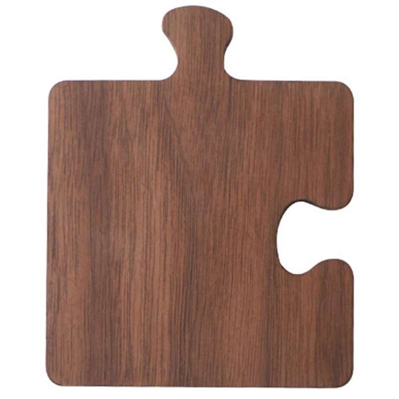 Walnut Coaster Solid Wood Coaster Wooden Cup Holder Pan Holder Puzzle Coaster Plate Mat Wooden Mat