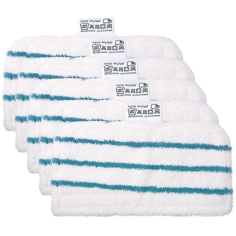 Washable Microfiber -mop Cleaning Pads Compatible for All Mops, Sm1600, Sm1610, Sm1620 5 Pack