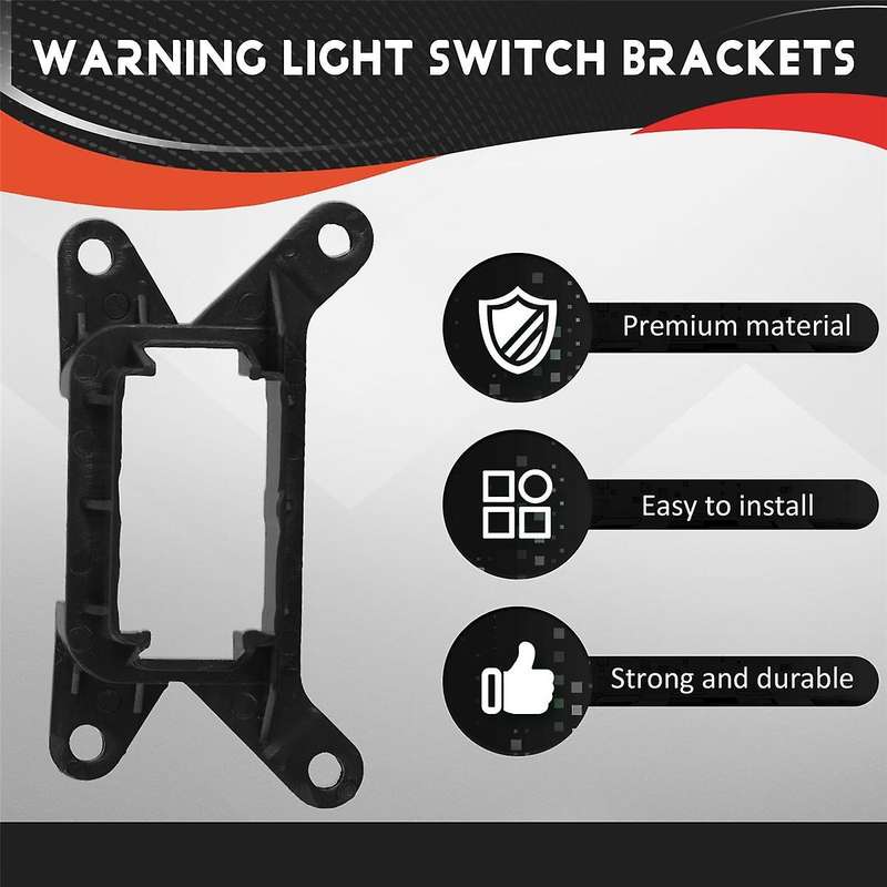 Warning Light Switch Brackets for Forte Cerato Radio Stereo Unit Multimedia DVD Emergency Hazard Fla