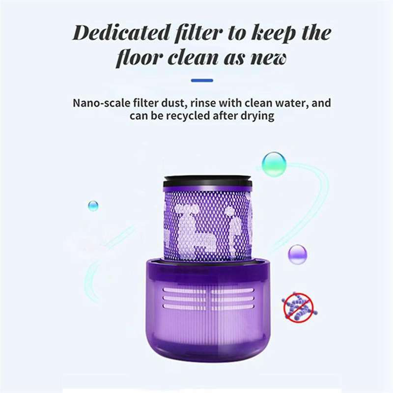 Washable Hepa Air Filter for Sv14 Cyclone Animal Absolute Cordless Vacuum Cleaner Parts Accessories