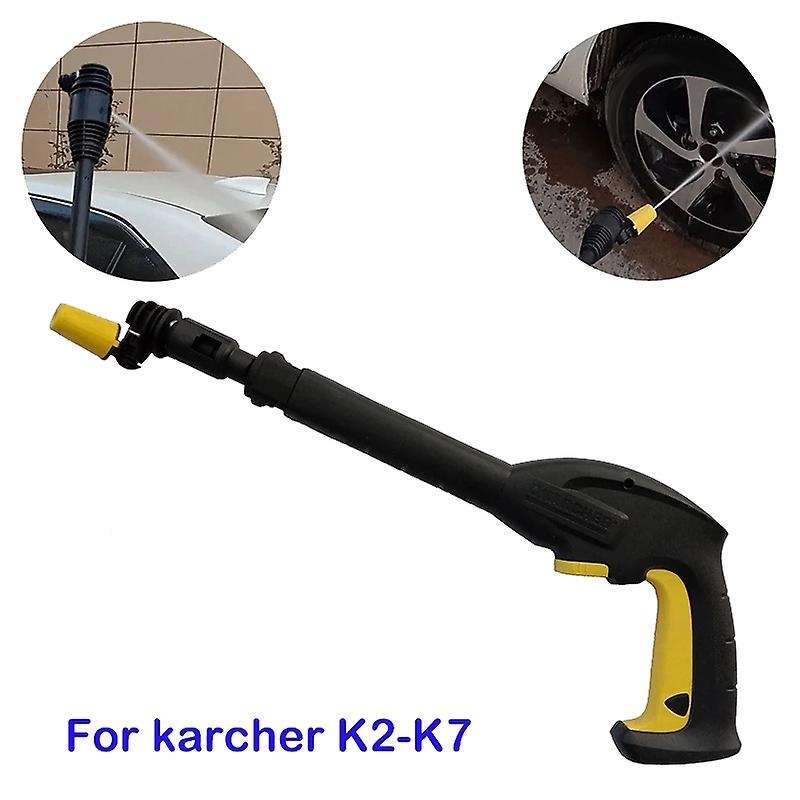 Wash- Nozzle Gimbaled Rotating Nozzle Pressure Washer Spray Nozzle for K2-k7 Trigger-